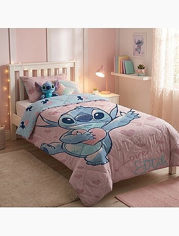 Edredón Estampado Disney Stitch 140x200cm – Relleno 250gr – 100% Poliéster – Licencia Oficial