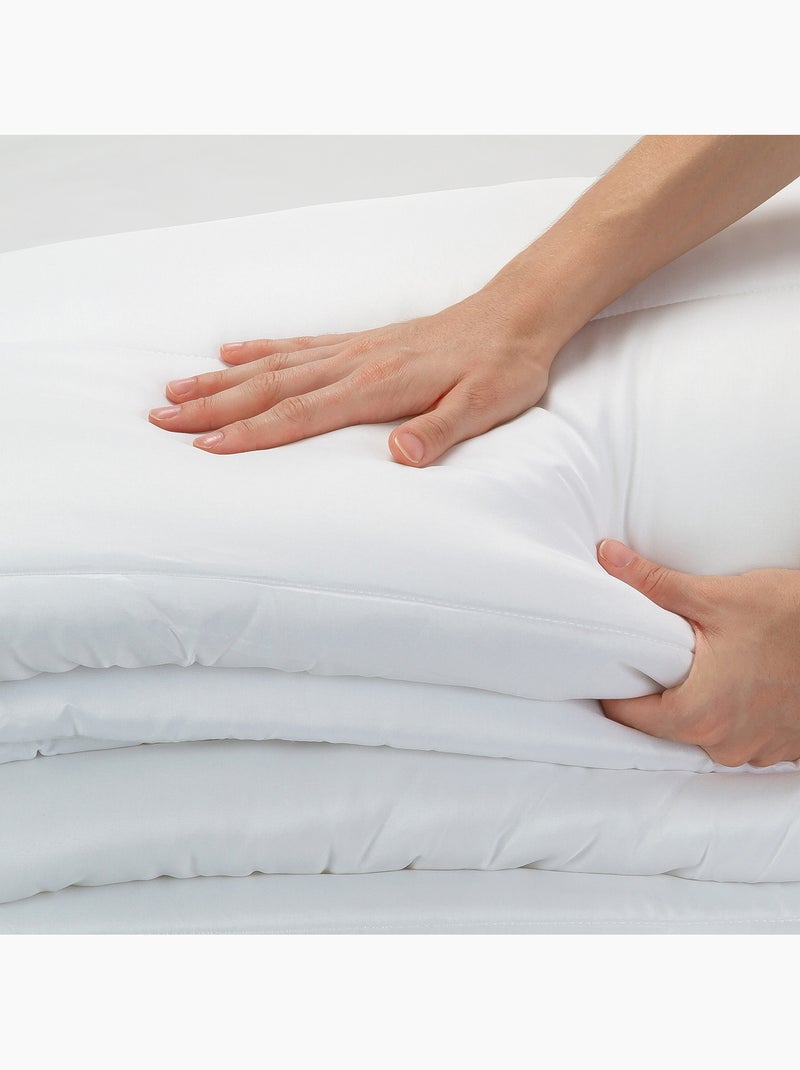 Edredón nórdico fibra -Antiácaros - Invierno Blanco - Kiabi