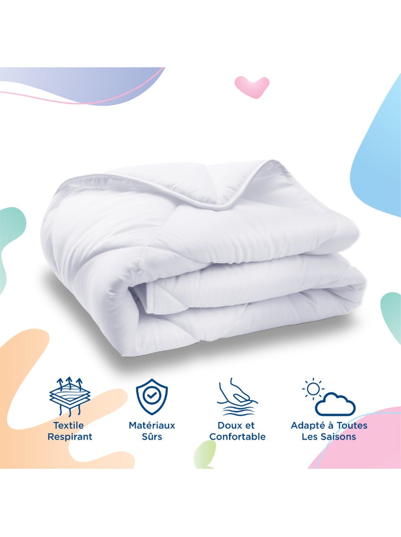 Edredón para bebés y niños | SUPERBE BEBE Blanco - Kiabi
