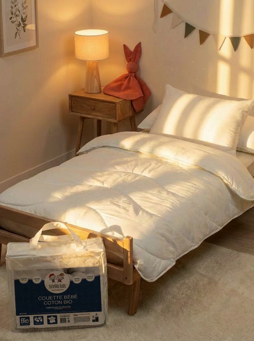 Edredón y almohada bebé algodón orgánico | SEVIRA KIDS - Kiabi