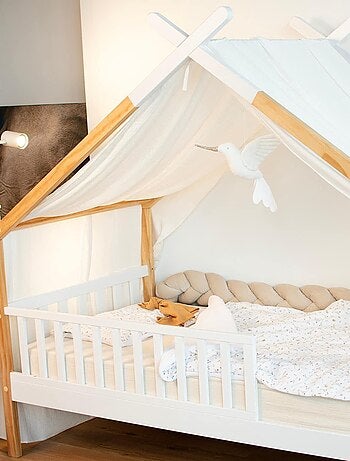 Edredón y almohada infantil reversible de gasa de algodón - SEVIRA KIDS