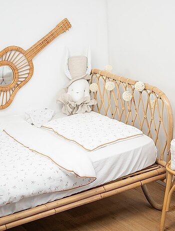 Edredón y almohada infantil reversible de gasa de algodón - SEVIRA KIDS