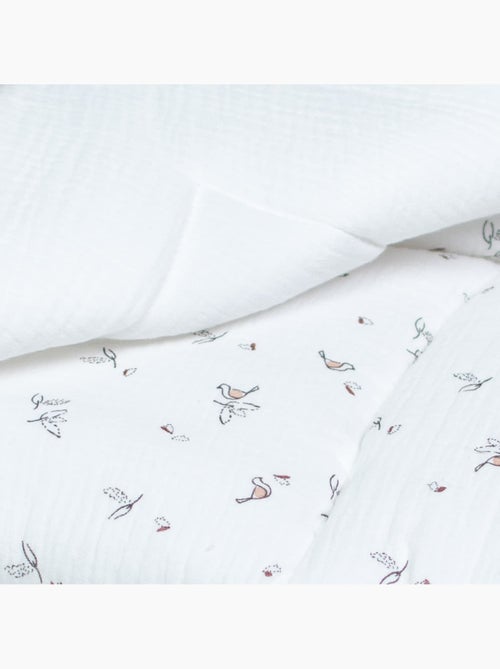Edredón y almohada infantil reversible de gasa de algodón | SEVIRA KIDS - Kiabi