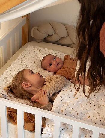 Edredón y almohada infantil reversible de gasa de algodón | SEVIRA KIDS