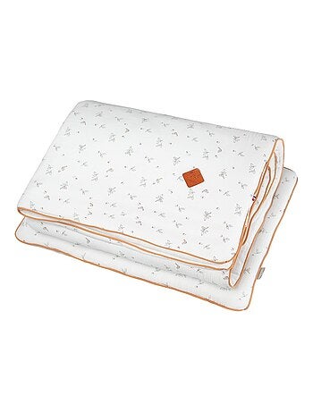 Edredón y almohada infantil reversible de gasa de algodón | SEVIRA KIDS