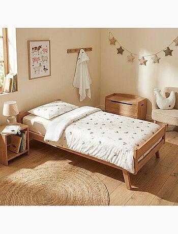 Edredón y almohada infantil reversible de gasa de algodón | SEVIRA KIDS