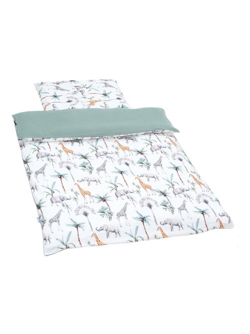 Edredón y almohada infantil reversible de gasa de algodón | SEVIRA KIDS - Kiabi