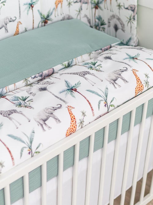 Edredón y almohada infantil reversible de gasa de algodón | SEVIRA KIDS - Kiabi