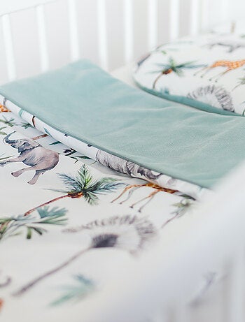 Edredón y almohada infantil reversible de gasa de algodón | SEVIRA KIDS