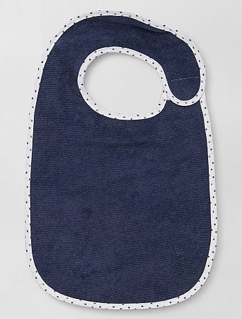 El lote de 7 baberos de rizo doble