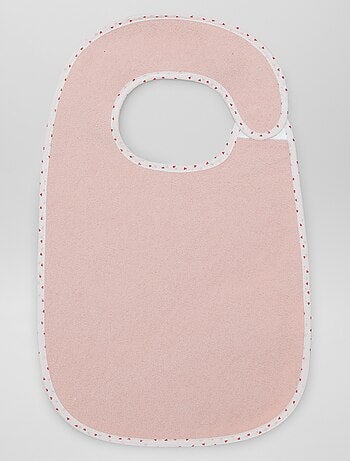 El lote de 7 baberos de rizo doble