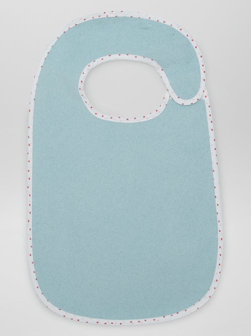 El lote de 7 baberos de rizo doble - Kiabi