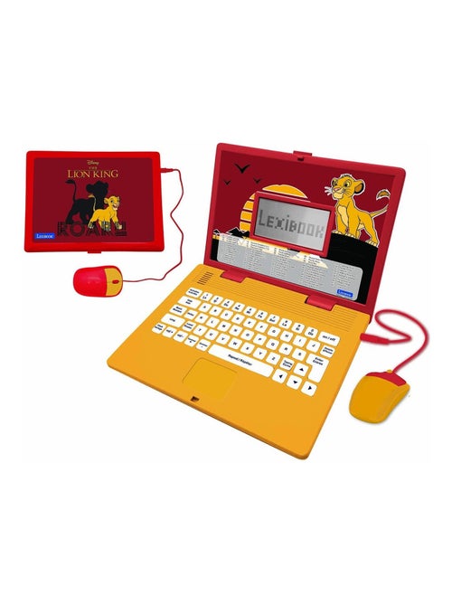 El Rey León puertoátil educativo bilingüe con 124 actividades (EN/FR) - Kiabi