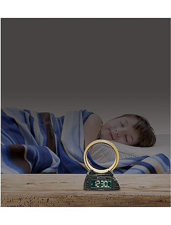 El señor de los anillos reloj despertador digital con anillo luminoso.
