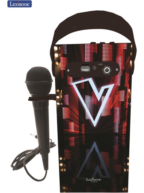 el voz Trendy Altavoz puerto?til Bluetooth? con micr?fono y sorprendentes efectos luminosos - Kiabi