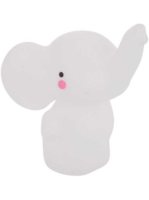 Elefante niño luz de noche softy blanco 14.5x13x10.5 cm - Kiabi Elefante niño luz de noche softy blanco 14.5x13x10.5 cm - Kiabi