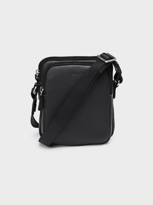 Elegante bolso multibolsillos de piel - AFIBEL - Kiabi