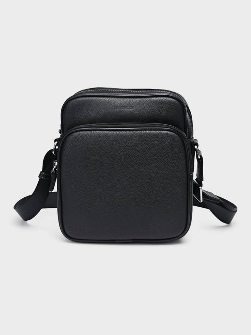 Elegante bolso multibolsillos de piel - AFIBEL - Kiabi