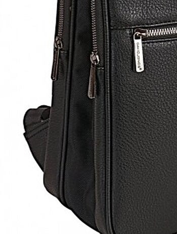 Elegante mochila con cremallera para hombre - AFIBEL
