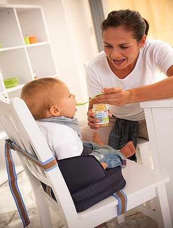Elevador de silla para bebé con cojín inflable 'Roba little stars'