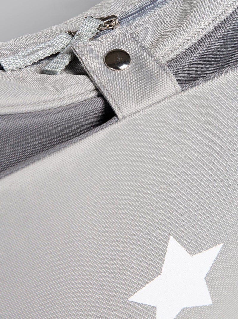 Elevador de silla para bebé con cojín inflable 'Roba little stars' Gris blanco - Kiabi