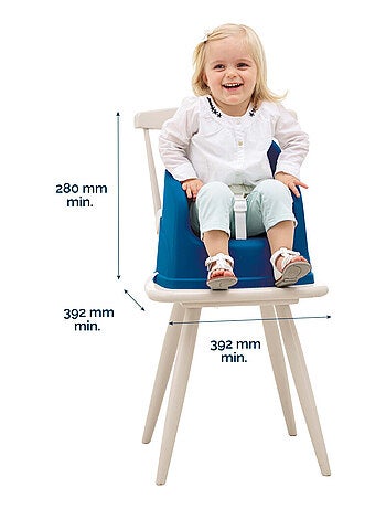 Booster Thermobaby YOUPLA con bandeja extraíble y arnés de 3 puntos