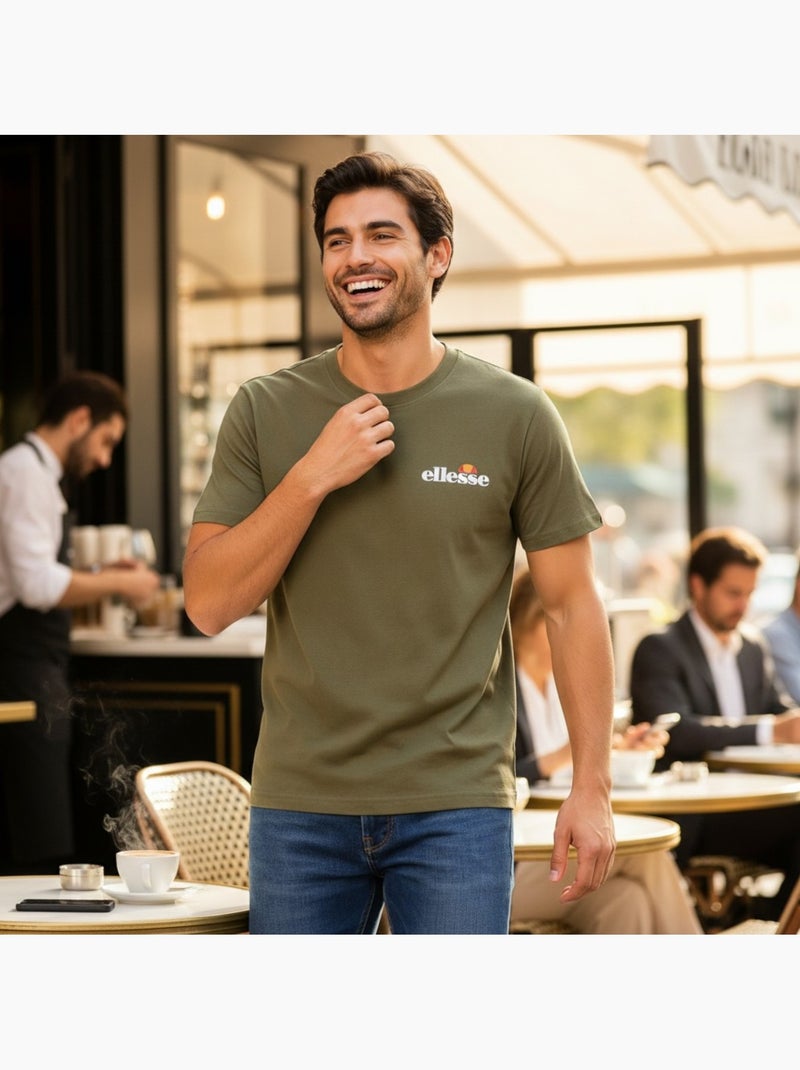 Ellesse - Camiseta de manga corta hombre Caqui - Kiabi