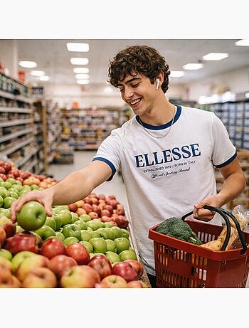 Ellesse - Camiseta hombre de manga corta