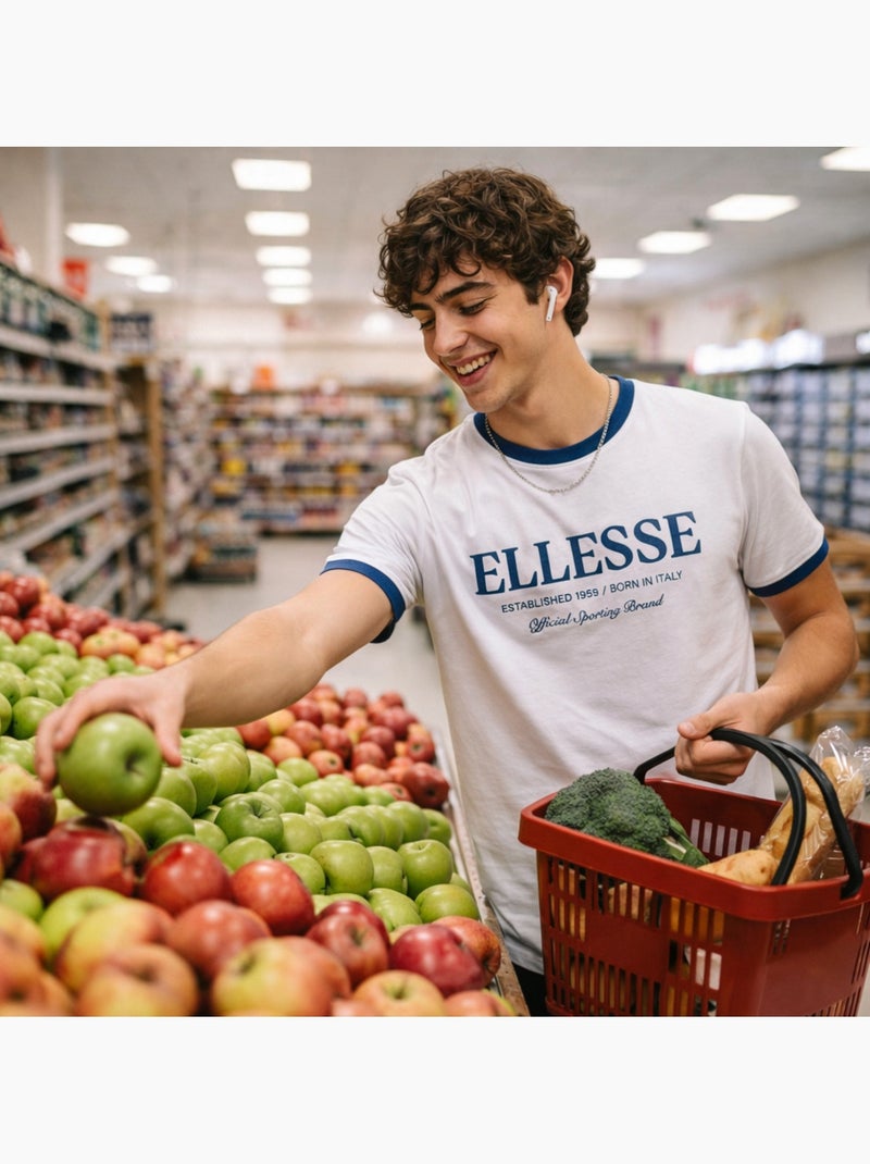 Ellesse - Camiseta hombre de manga corta Blanco - Kiabi