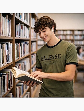 Ellesse - Camiseta hombre de manga corta