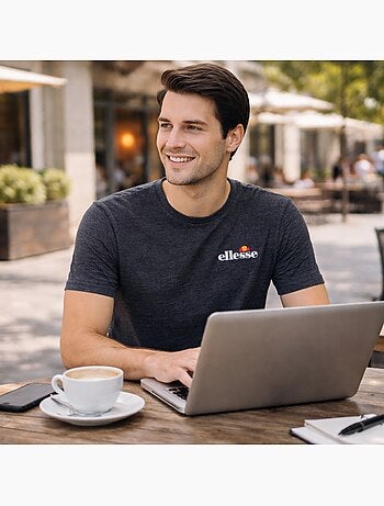 Ellesse - Camiseta hombre de manga corta