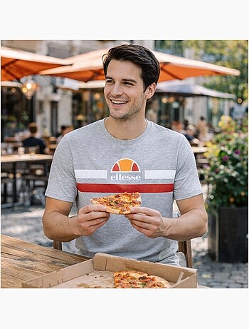 Ellesse - Camiseta hombre de manga corta
