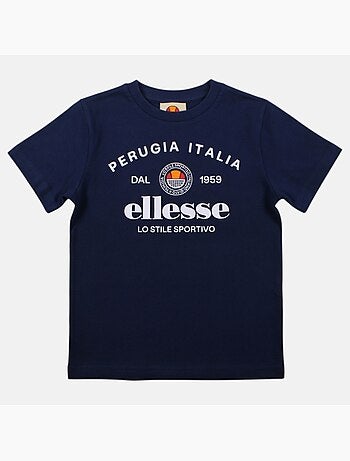 Ellesse - Camiseta infantil de manga corta