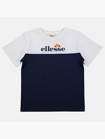 Ellesse - Camiseta infantil de manga corta con