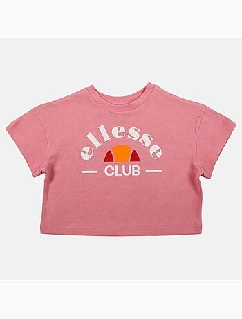 Ellesse - Camiseta para niña de manga corta