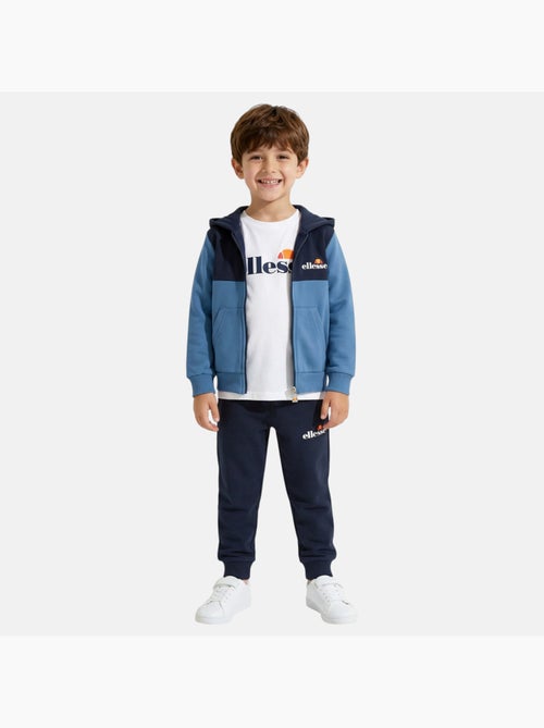 Ellesse - Conjunto de 3 piezas: camiseta, chaqueta con capucha y pantalón de jogging niño - Kiabi