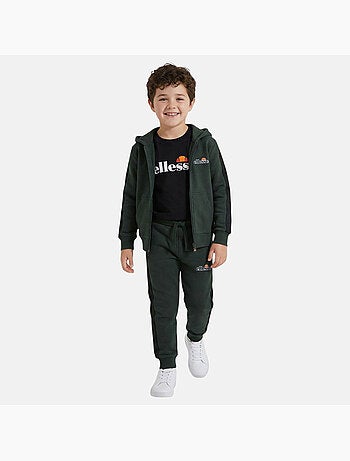 Ellesse - Conjunto de 3 piezas: camiseta, chaqueta con capucha y pantalón de jogging niño