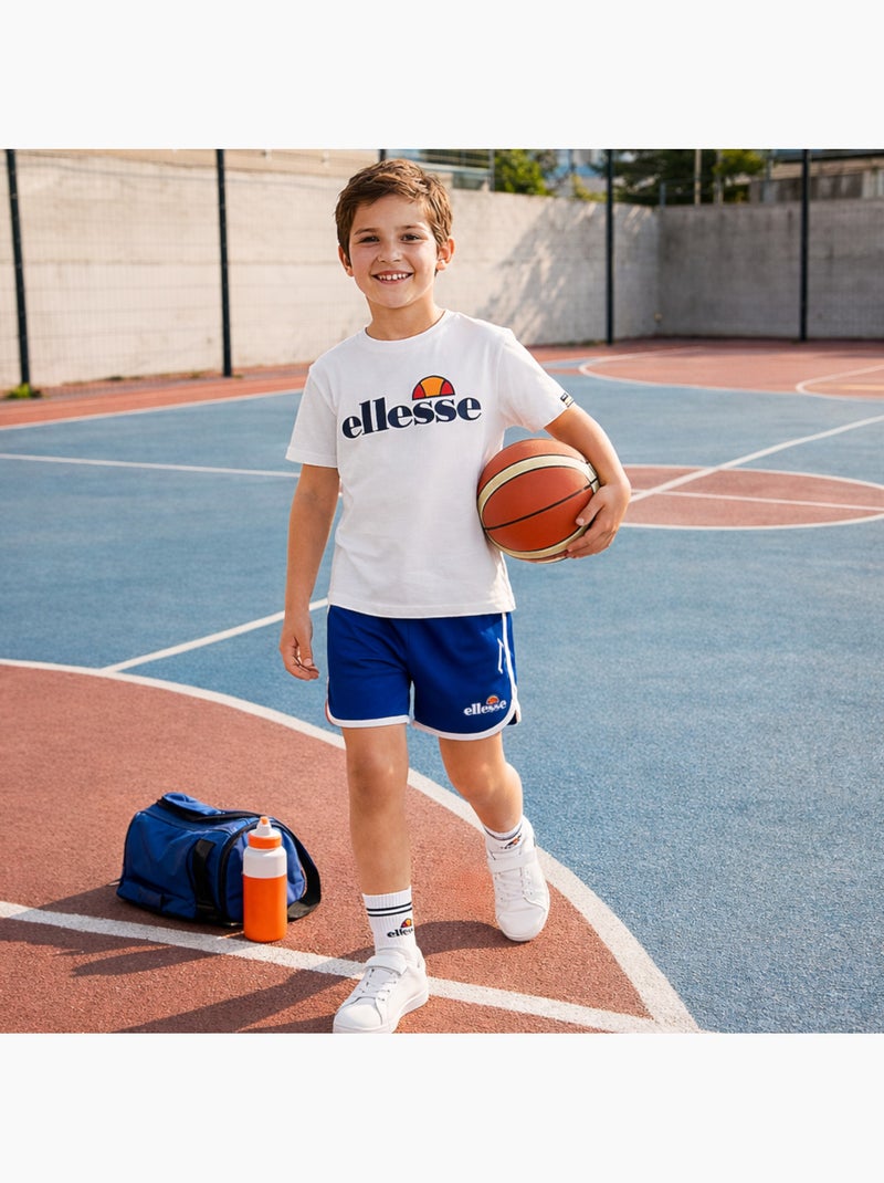 Ellesse - Conjunto de 3 piezas: camiseta, pantalón corto y calcetines Azul - Kiabi