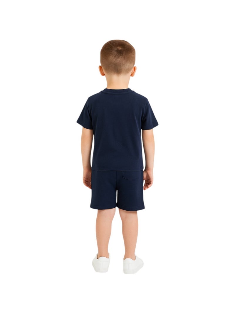 Ellesse - Conjunto de 3 piezas: camiseta, pantalón corto y mochila Azul - Kiabi