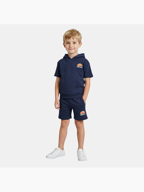 Ellesse - Conjunto de camiseta con capucha y pantalón corto niño - Kiabi Ellesse - Conjunto de camiseta con capucha y pantalón corto niño - Kiabi