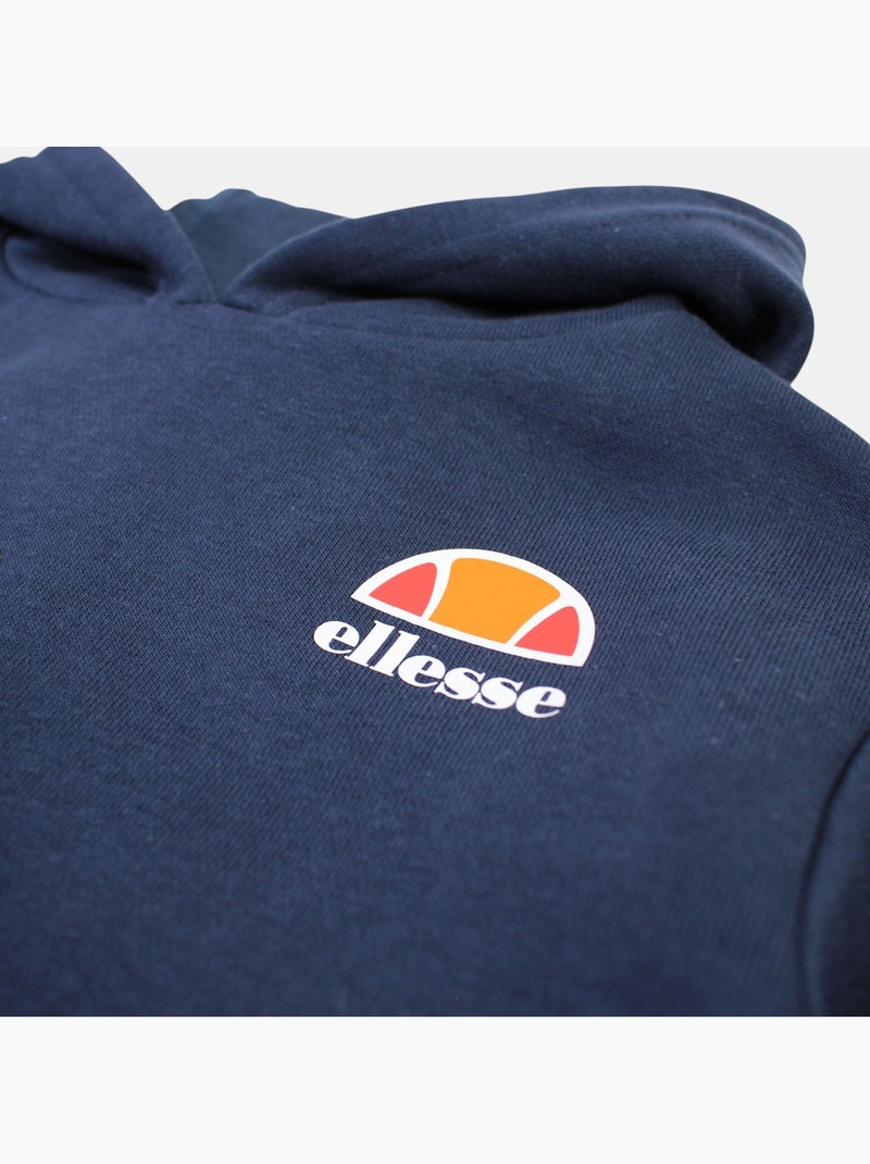 Ellesse - Conjunto de camiseta con capucha y pantalón corto niño Azul marino - Kiabi