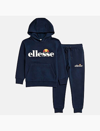 Ellesse - Conjunto de chaqueta con capucha y pantalón de jogging niño