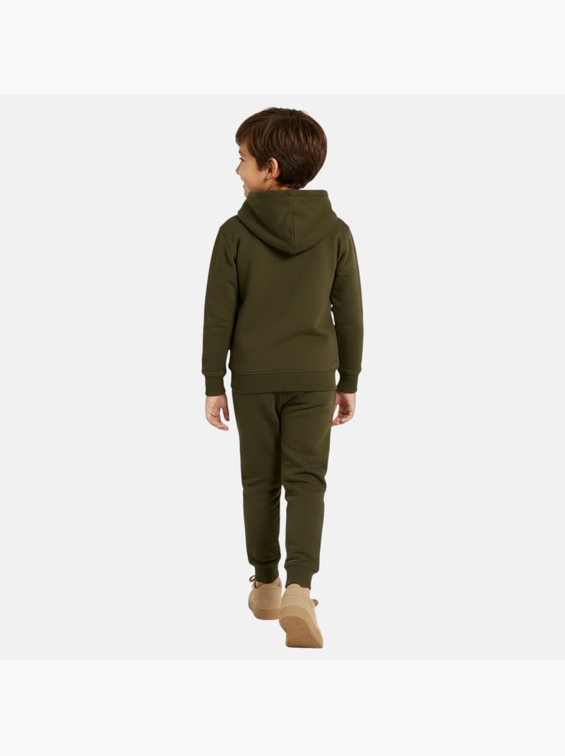 Ellesse - Conjunto de chaqueta con capucha y pantalón de jogging niño Caqui - Kiabi