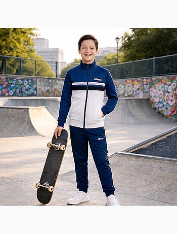 Ellesse - Conjunto de chaqueta y pantalón de jogging niño