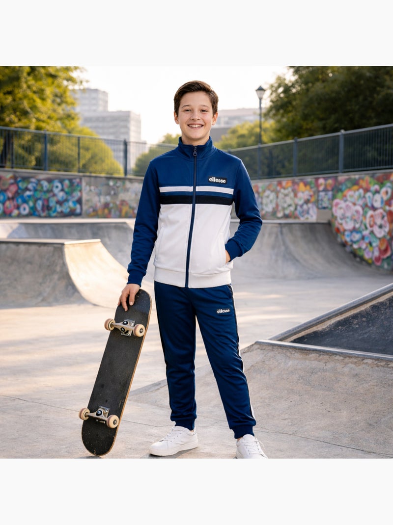 Ellesse - Conjunto de chaqueta y pantalón de jogging niño Azul marino - Kiabi
