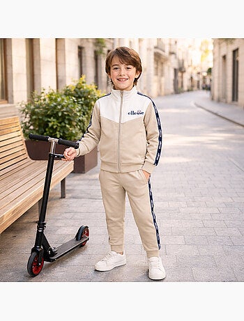 Ellesse - Conjunto de chaqueta y pantalón de jogging niño