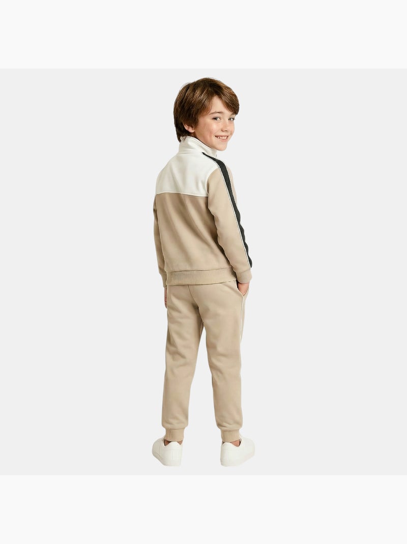 Ellesse - Conjunto de chaqueta y pantalón de jogging niño Beige - Kiabi