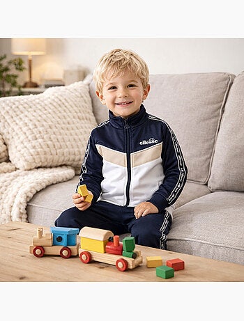 Ellesse - Conjunto de chaqueta y pantalón de jogging niño