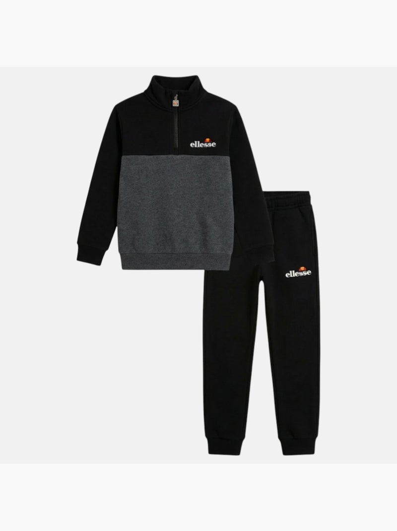 Ellesse - Conjunto de chaqueta y pantalón de jogging niño Negro - Kiabi