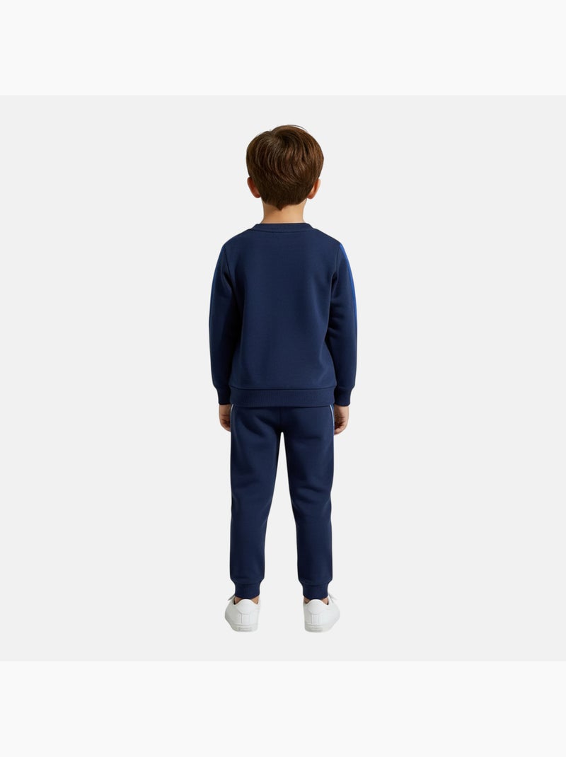 Ellesse - Conjunto de sudadera y pantalón de jogging niño Azul marino - Kiabi
